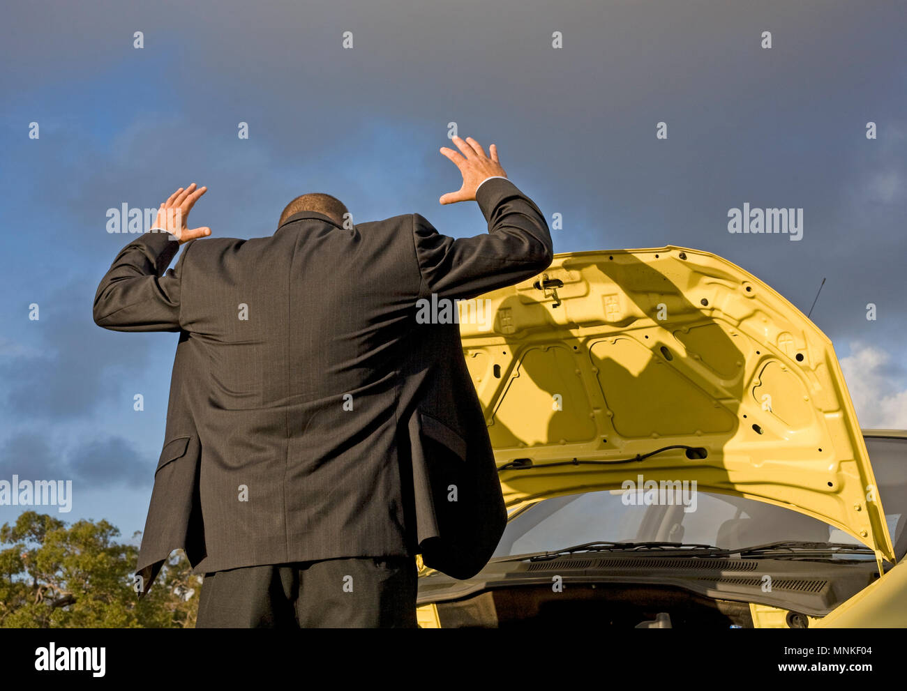 Car with the up hires stock photography and images Alamy