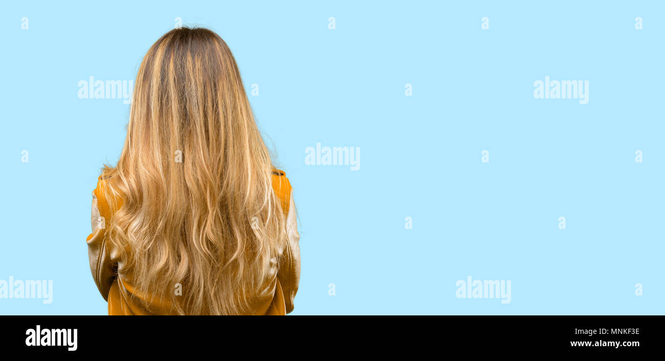 Female Woman Girl Young Backside Stock Photos Female Woman Girl