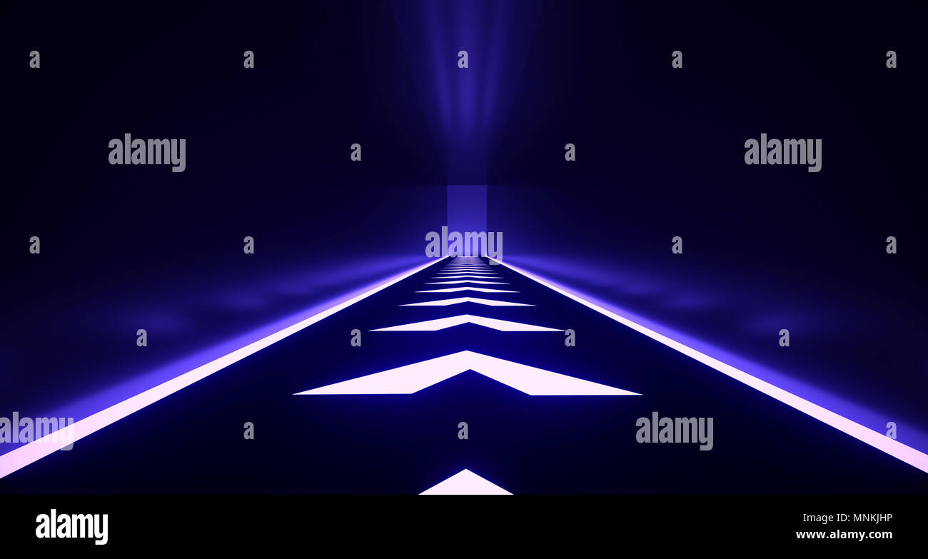 neon floor lights