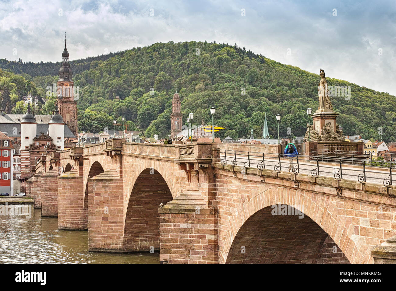 Heidelberg Old Bridge, Germany Stock Photo - Alamy