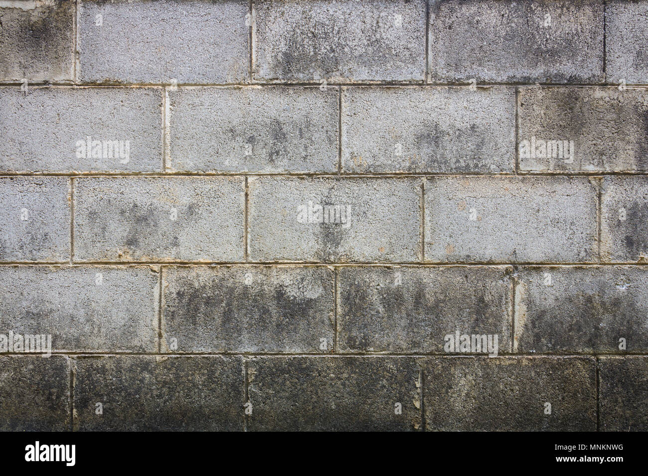 Black Concrete Blocks Wall Stock Photo - Download Image Now