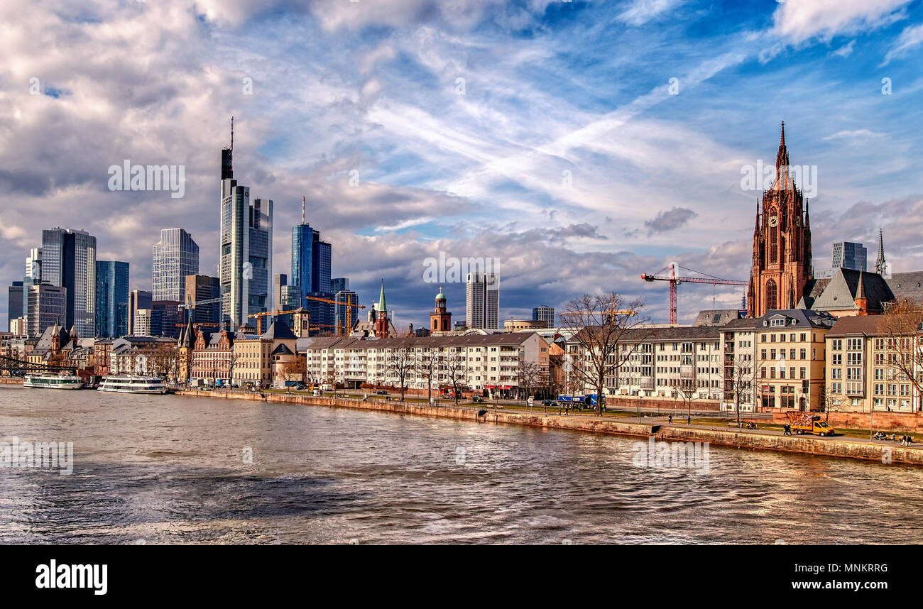 Frankfurt an Main Germany Stock Photo
