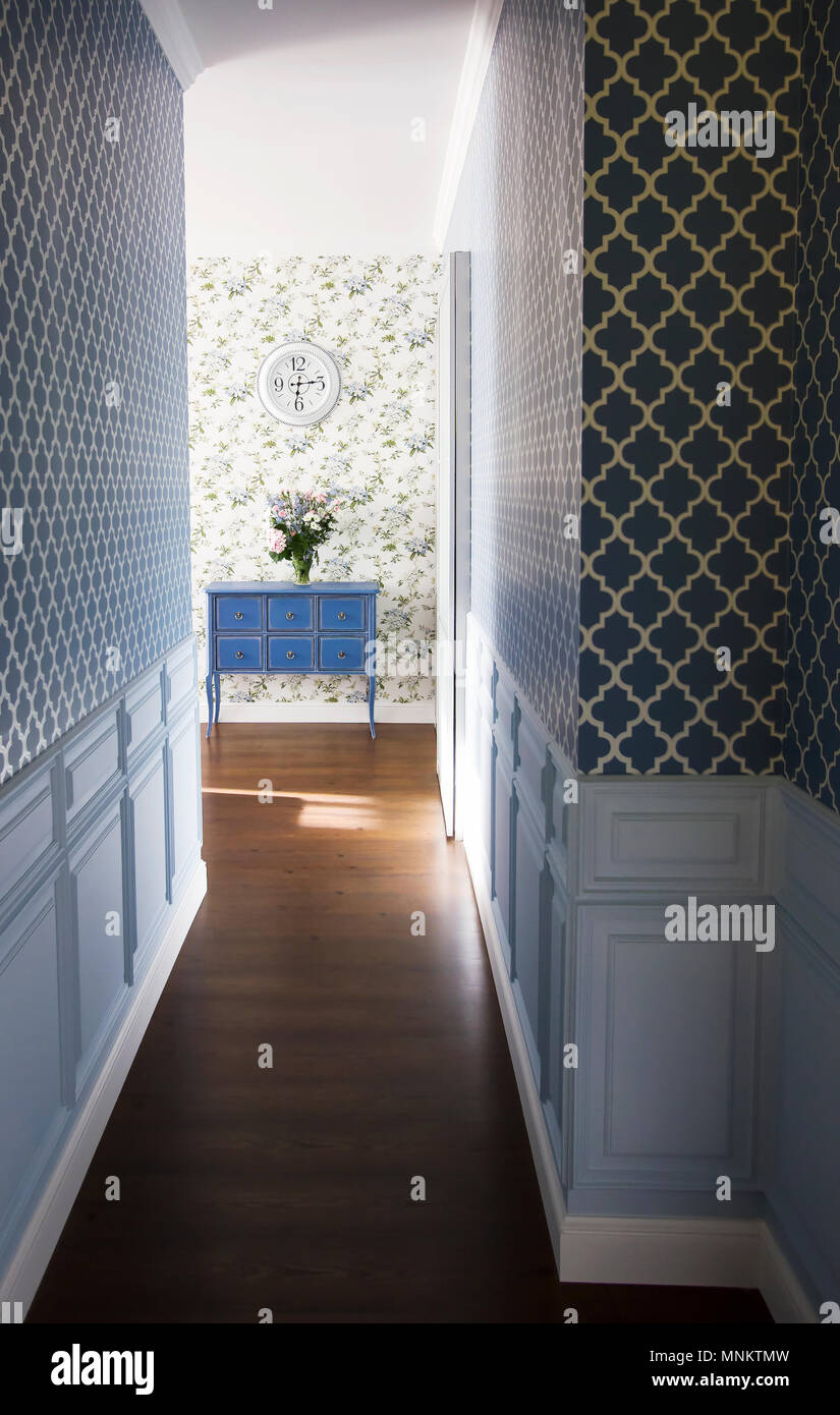 Long narrow apartment interior hi-res stock photography and images - Alamy