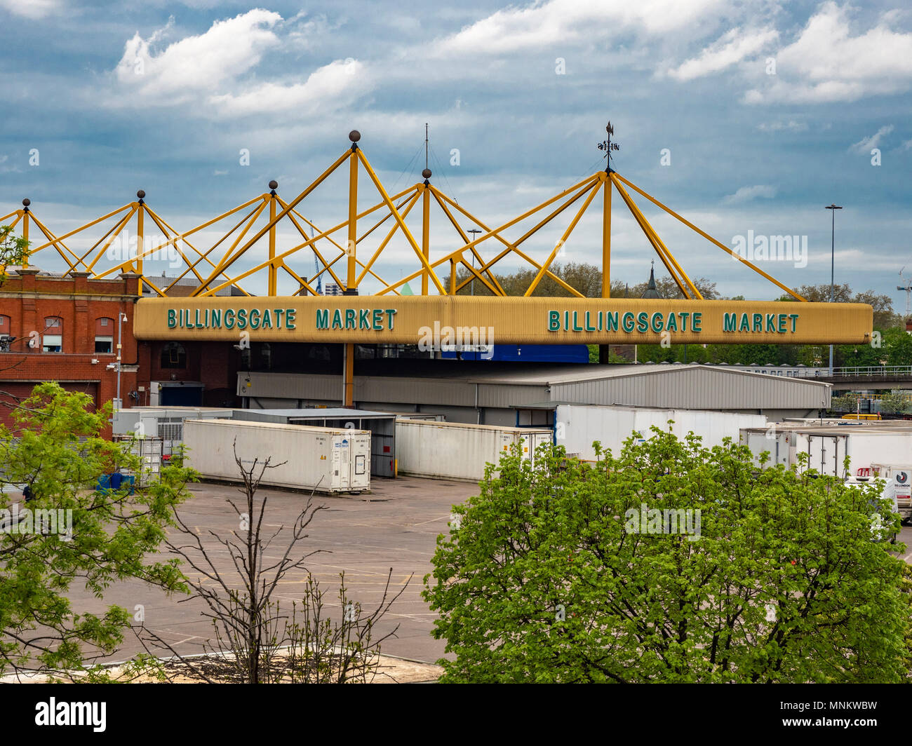 Billingsgate Market, Poplar, Isle of Dogs, London, UK Stock Photo Alamy