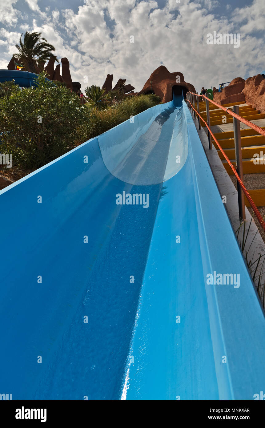 Slide and Splash Water Park in Lagoa, Algarve, Portugal Stock Photo Alamy