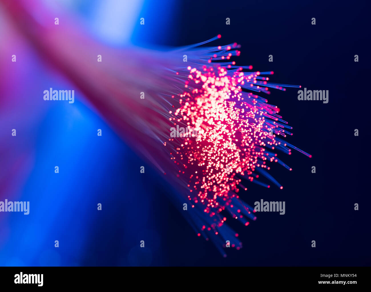 fiber optic network line cable background Stock Photo - Alamy
