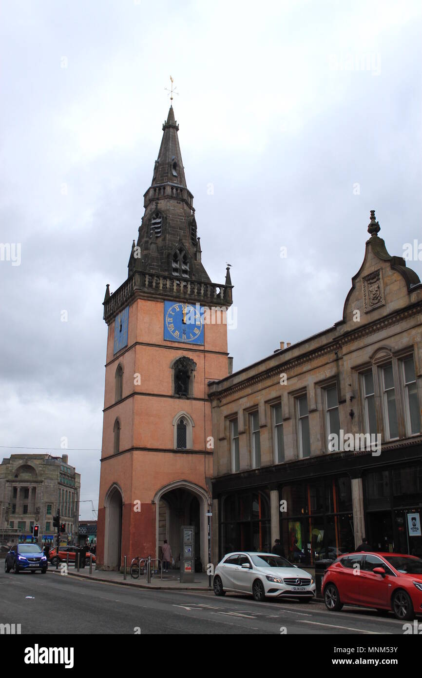 The Tron Theatre on Trongate, Merchant City, Glasgow, Scotland Stock Photo