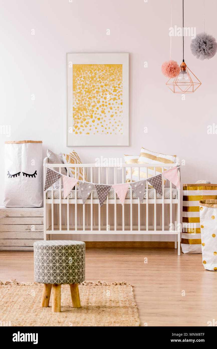 scandi style cot