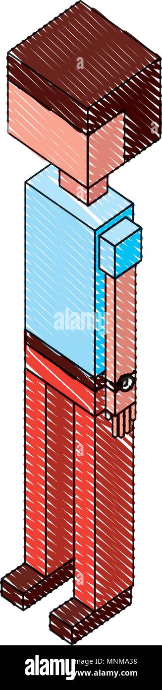 man avatar isometric icon Stock Vector Image & Art - Alamy