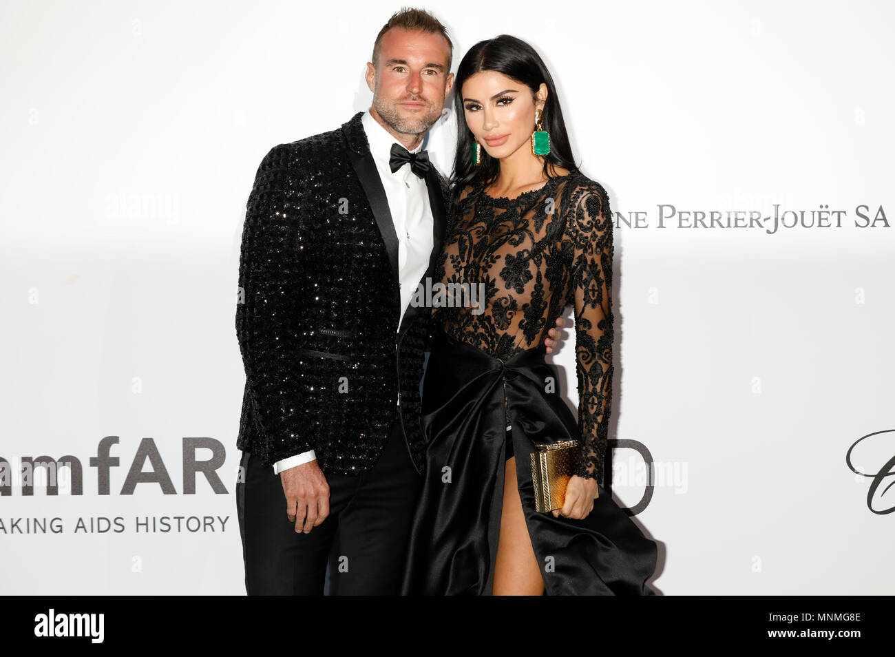 Philipp Plein and Osman attending the amfAR's 25th Cinema