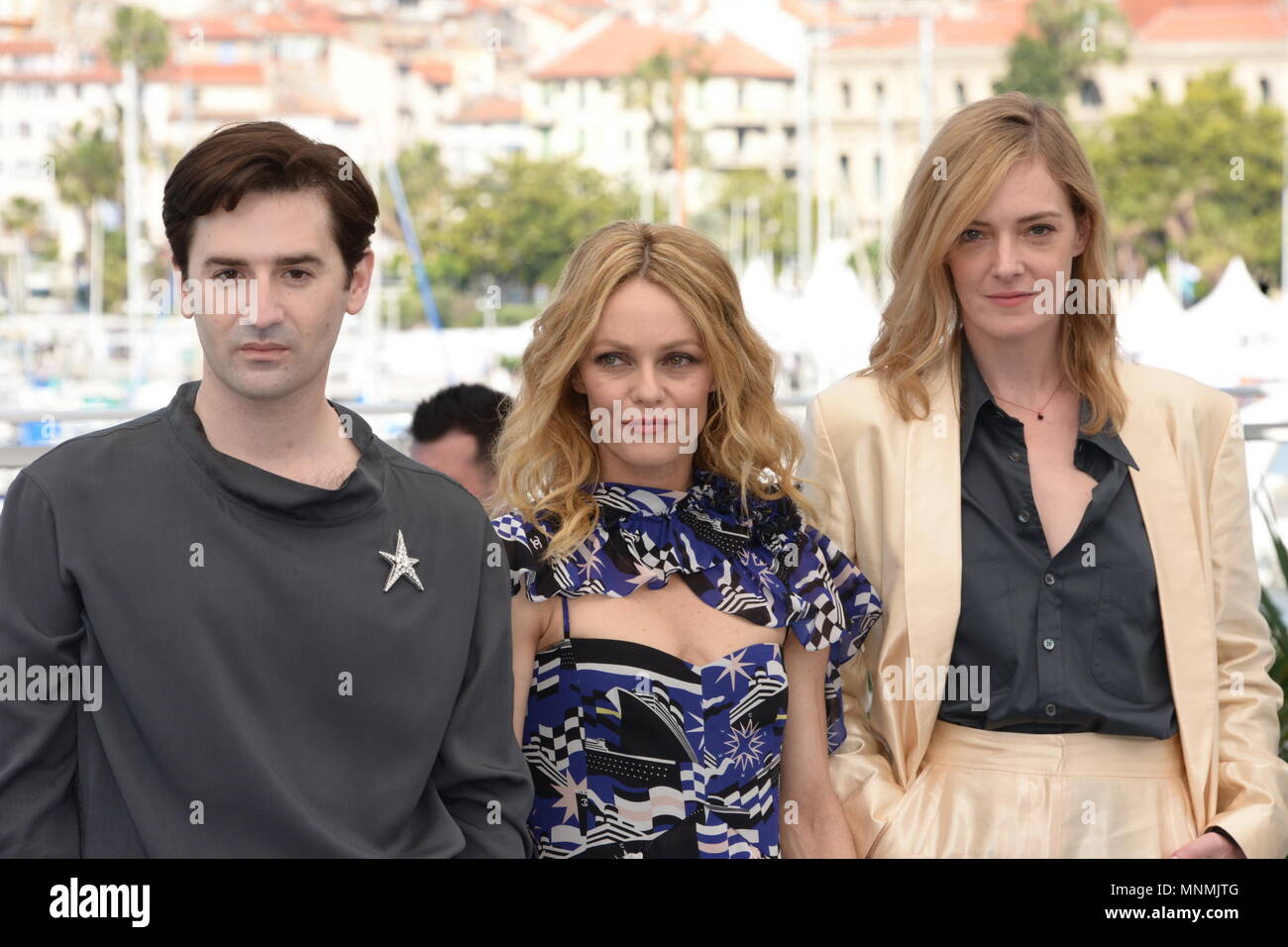 Cannes, France. 18th May, 2018. CANNES, FRANCE - MAY 18: (L-R) Actors