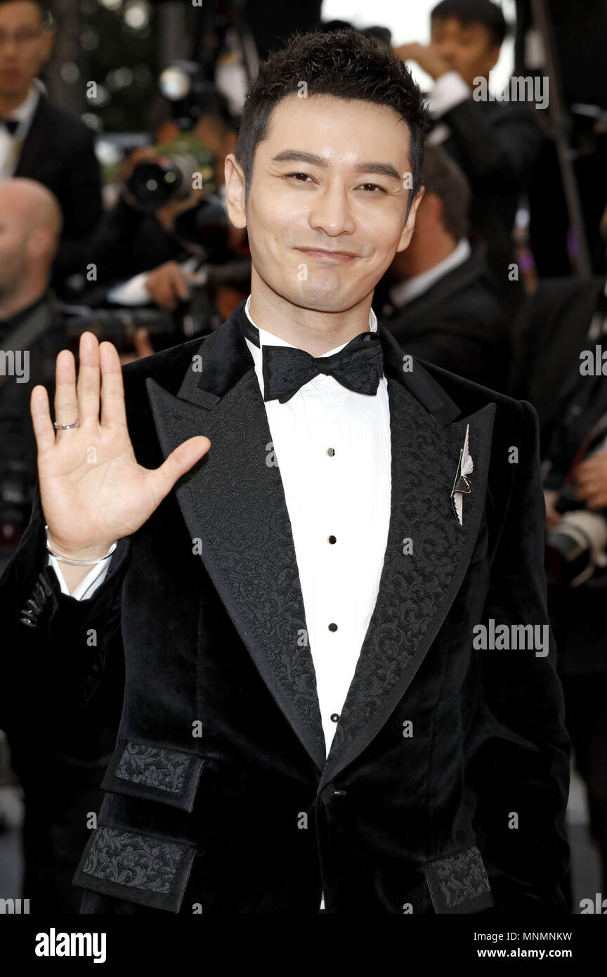 huang xiaoming attending the 'burning / beoning' premiere