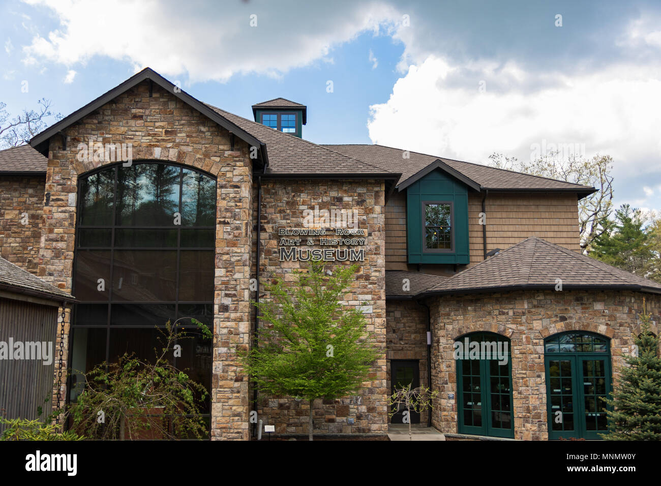 Blowing Rock Art & History Museum, Blowing Rock, NC, USA Stock Photo