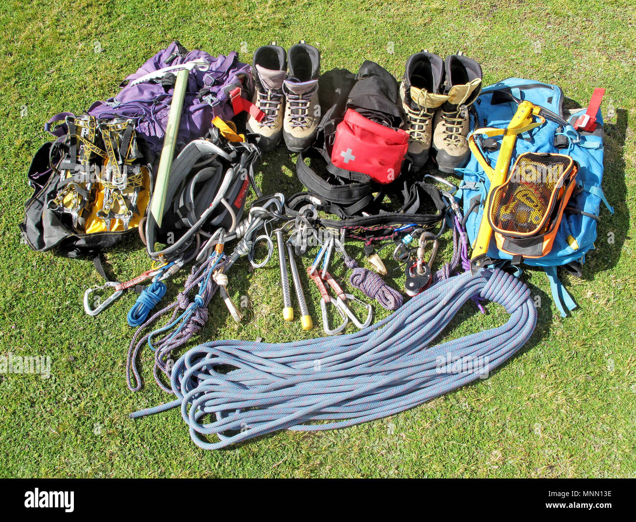 Mountaineering equipment hi-res stock photography and images - Alamy