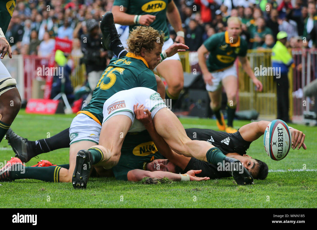 CAPE TOWN, SOUTH AFRICA - Saturday 7 October 2017, Rieko Ioane of New ...