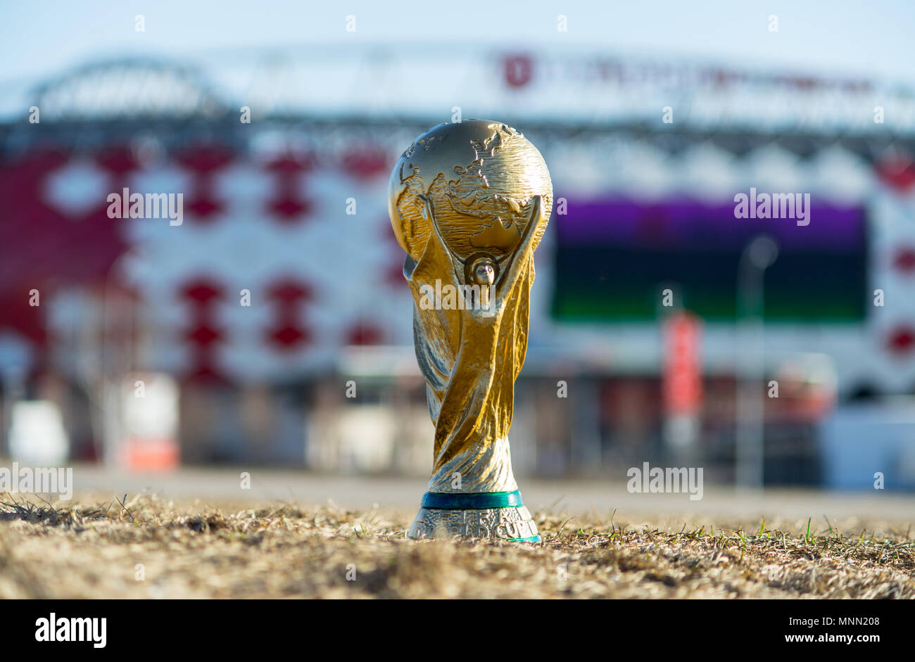 April 9, 2018, Moscow, Russia. The stadium of the Spartak football