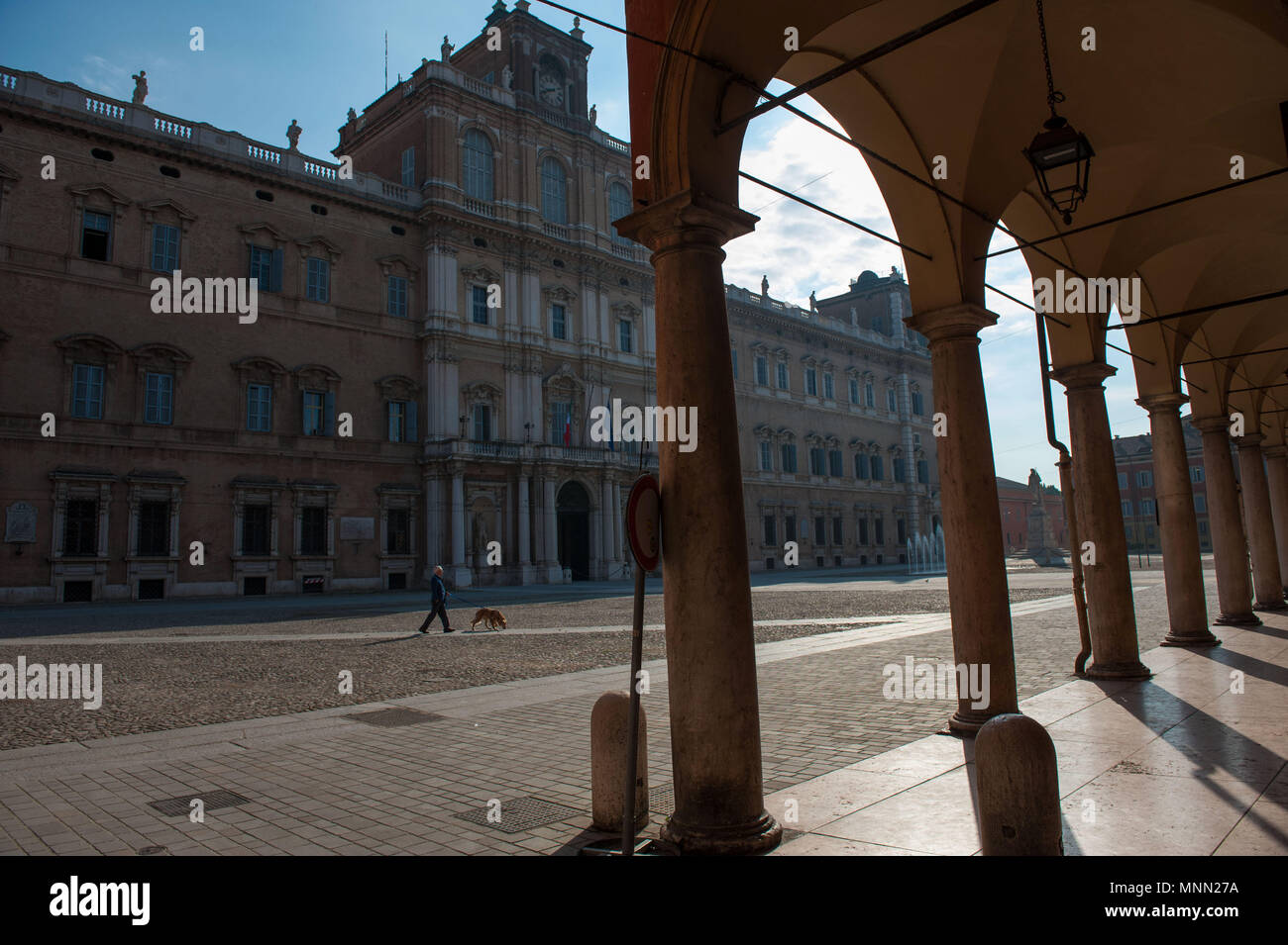 Modena. Military Academy. Italy. Stock Photo