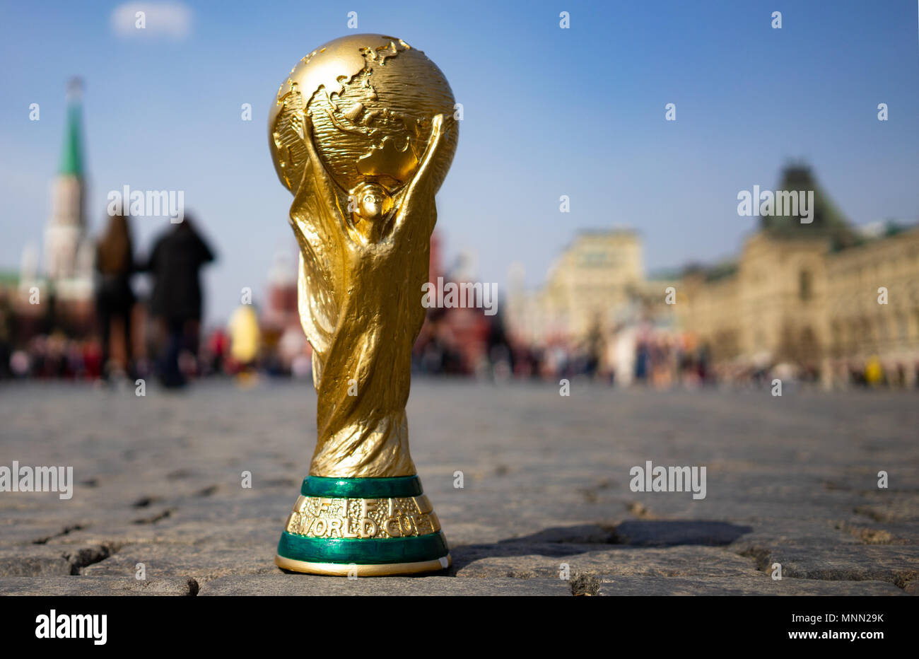 Fifa world cup trophy russia 2018 hi-res stock photography and images -  Alamy