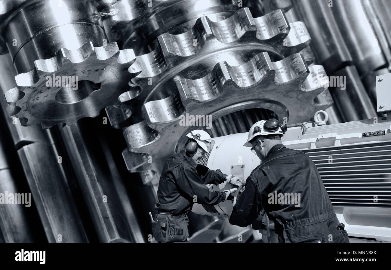 Steel mill workers hires stock photography and images Alamy