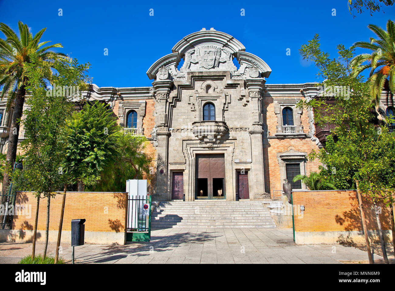 Casa de la Ciencia in Sevilla. Spain. Centre of National Research Council (CSIC) aimed for bringing science to society. Stock Photo