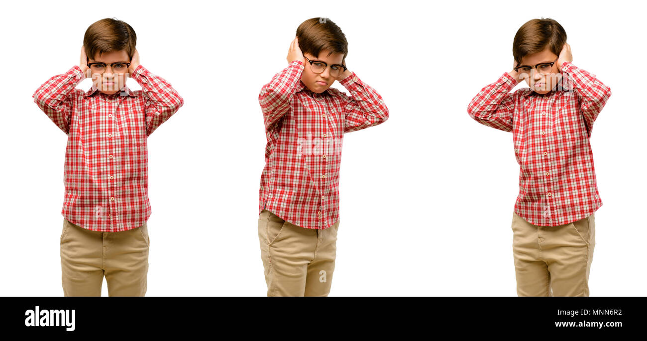 Kid plugging ears hires stock photography and images Alamy