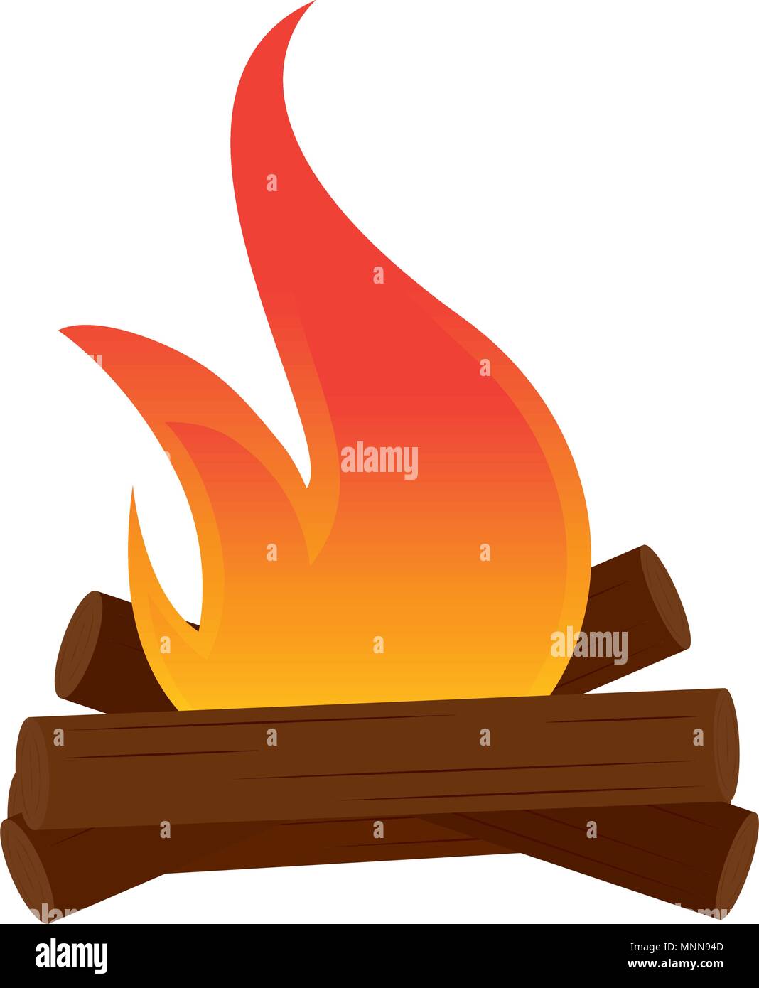 Campfire Cut Out Stock Images &amp; Pictures - Alamy