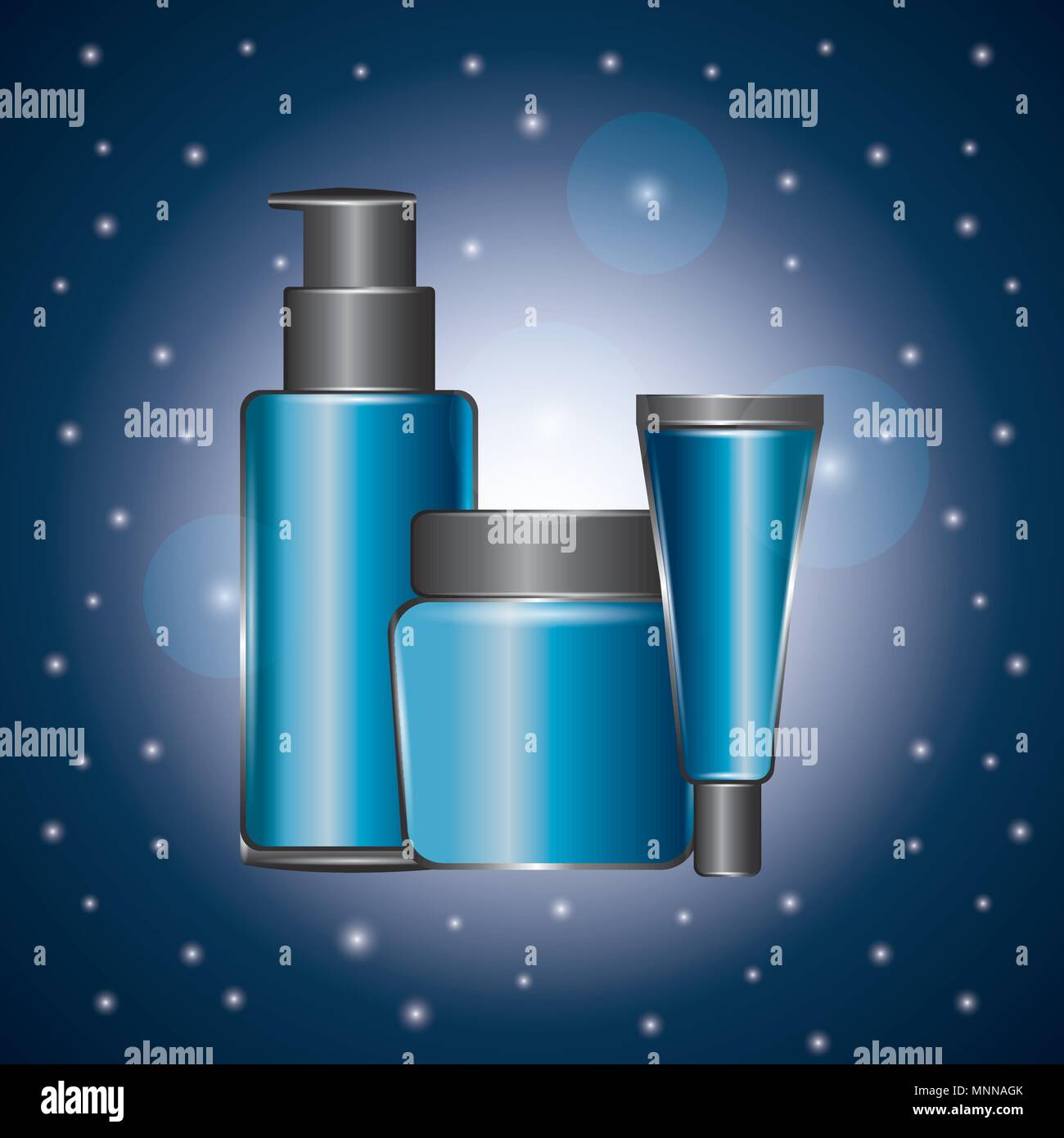cosmetics bottle skincare Stock Vector Image & Art - Alamy