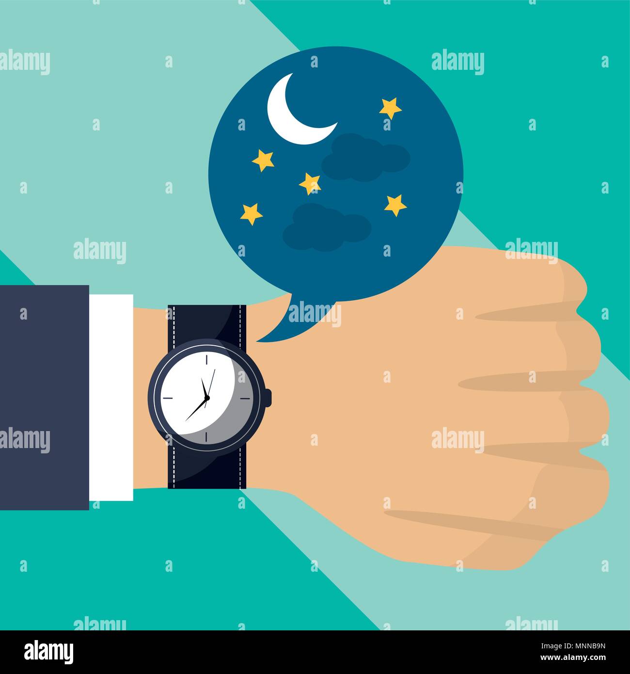 Wristwatch digital closeup Stock Vector Images Alamy