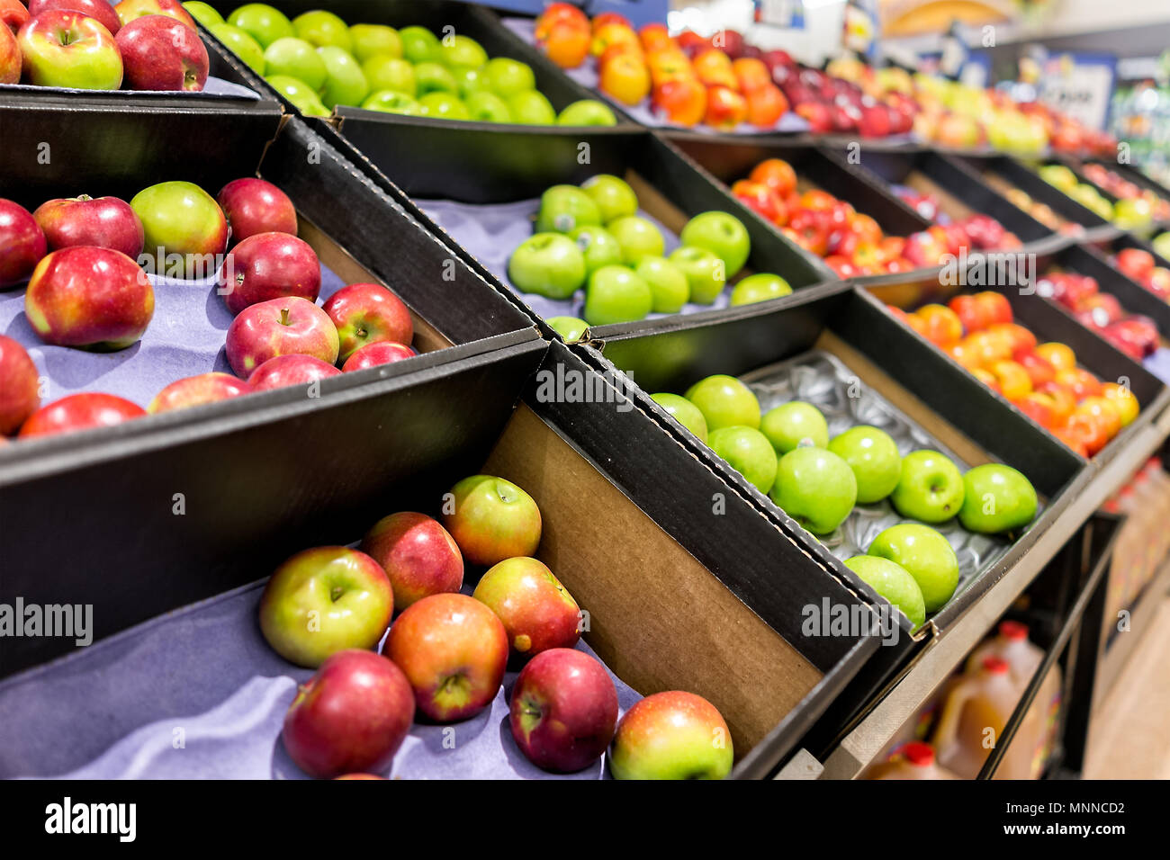 Supermarket Display Stand High Resolution Stock Photography and Images