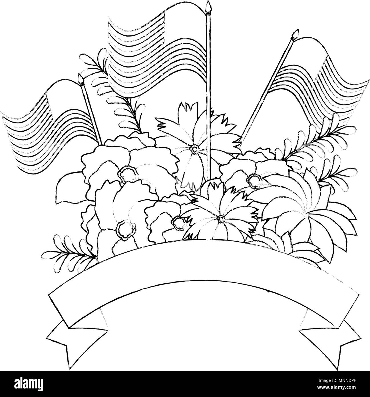 Flags of the united states armed forces Stock Vector Images - Alamy