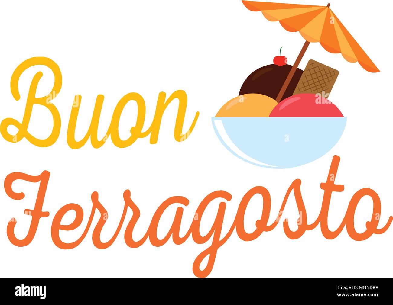 Buon Ferragosto background Stock Vector Image & Art Alamy