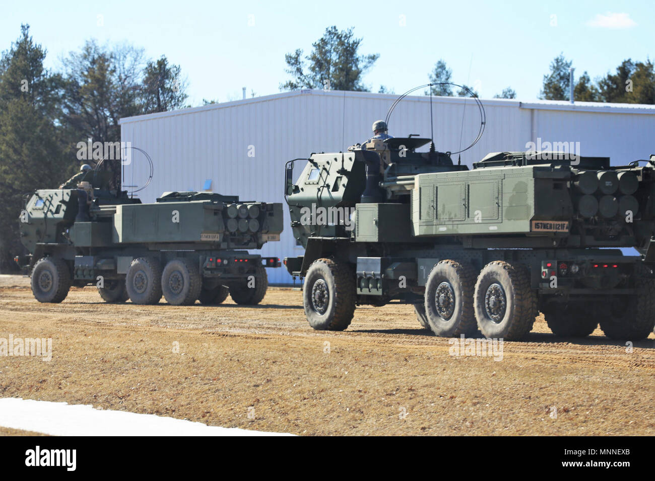 Students in reclassification training for the Army’s 13M military ...