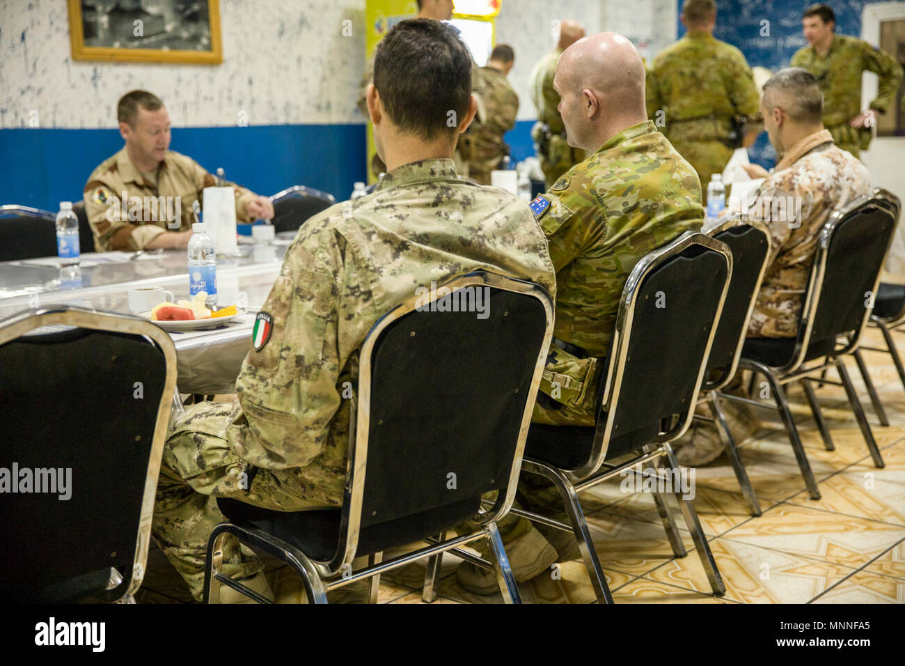 Combined joint forces land component command iraq hires stock