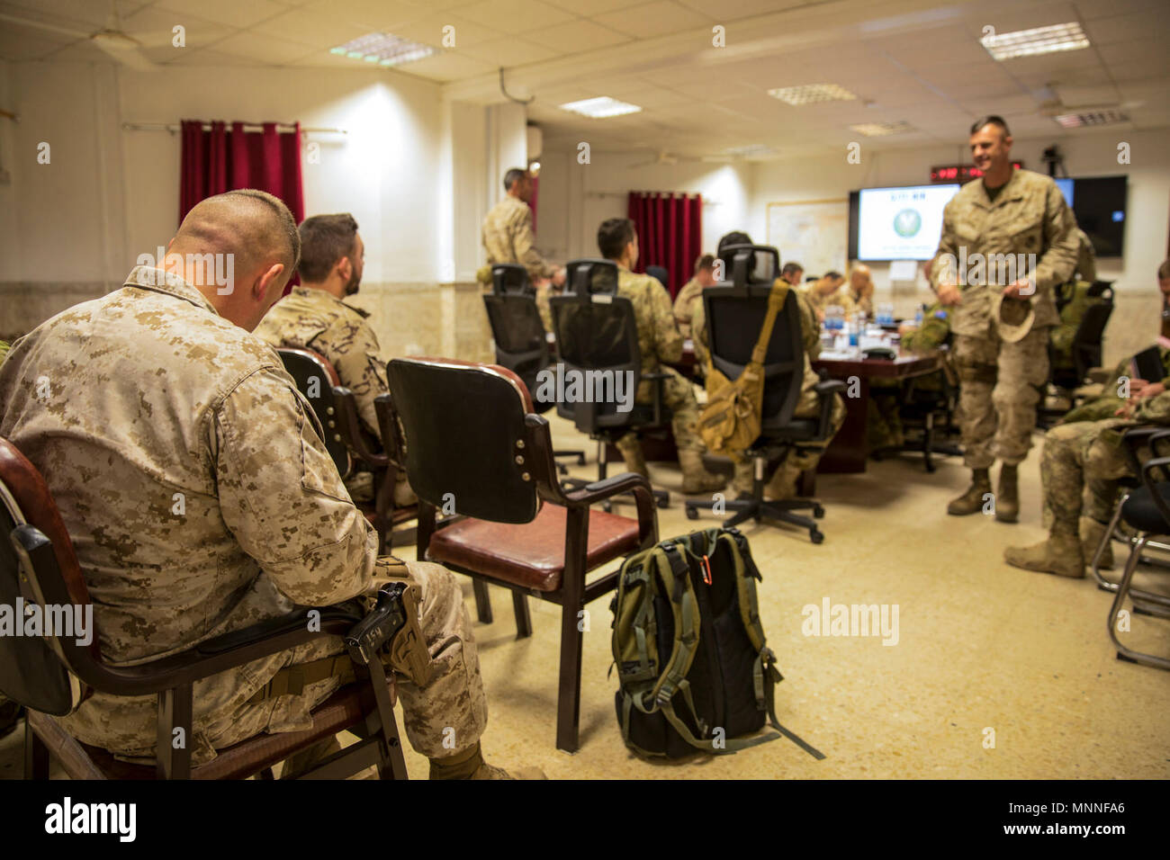 Combined joint forces land component command iraq hires stock