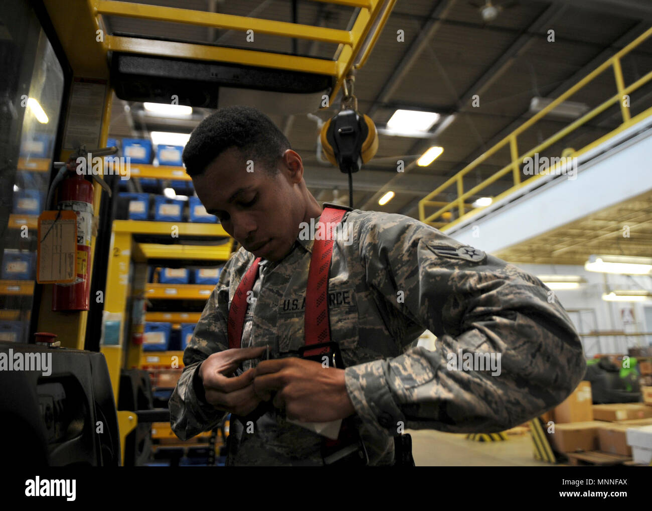 Airmen 1st Class William Tinzie, 19th Logistics Readiness Squadron