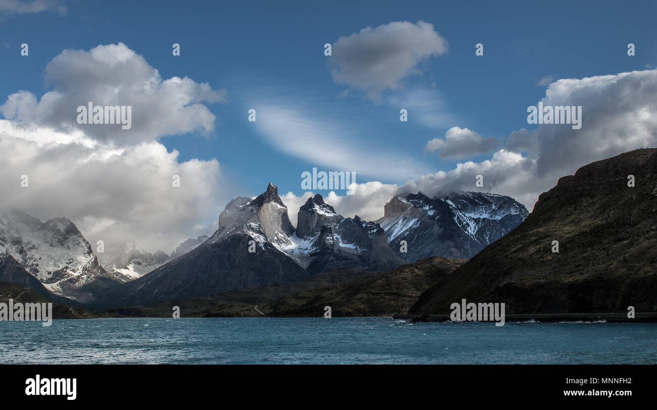 Patagonia big mountains hi-res stock photography and images - Alamy