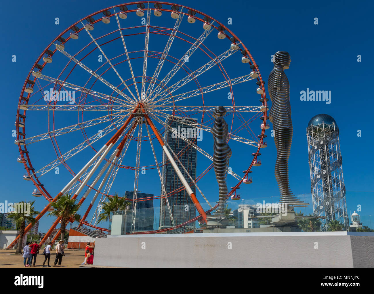 Batumi is a seaside city considered the Las Vegas, but it's