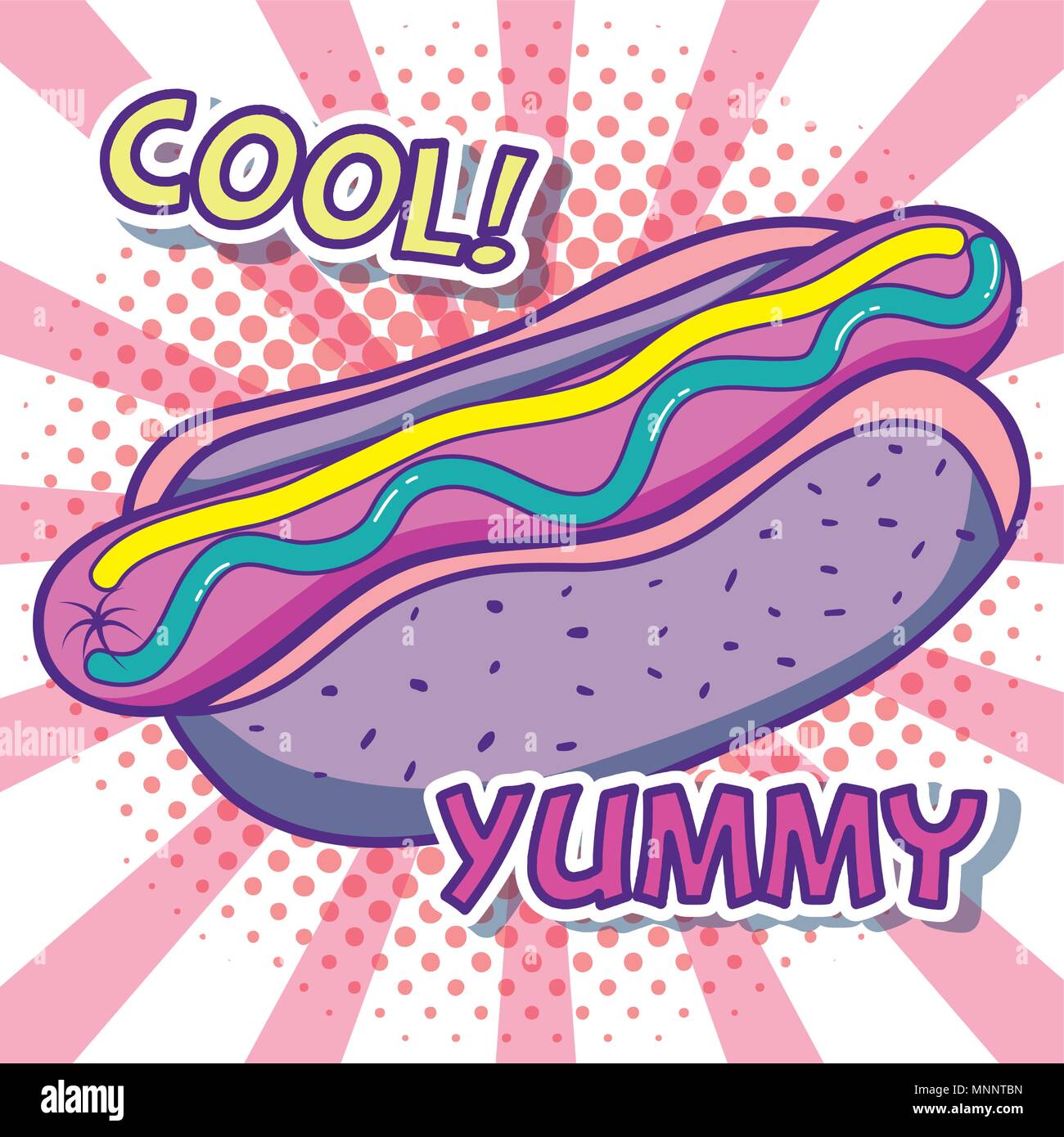 Pop art cartoons Stock Vector Image & Art Alamy