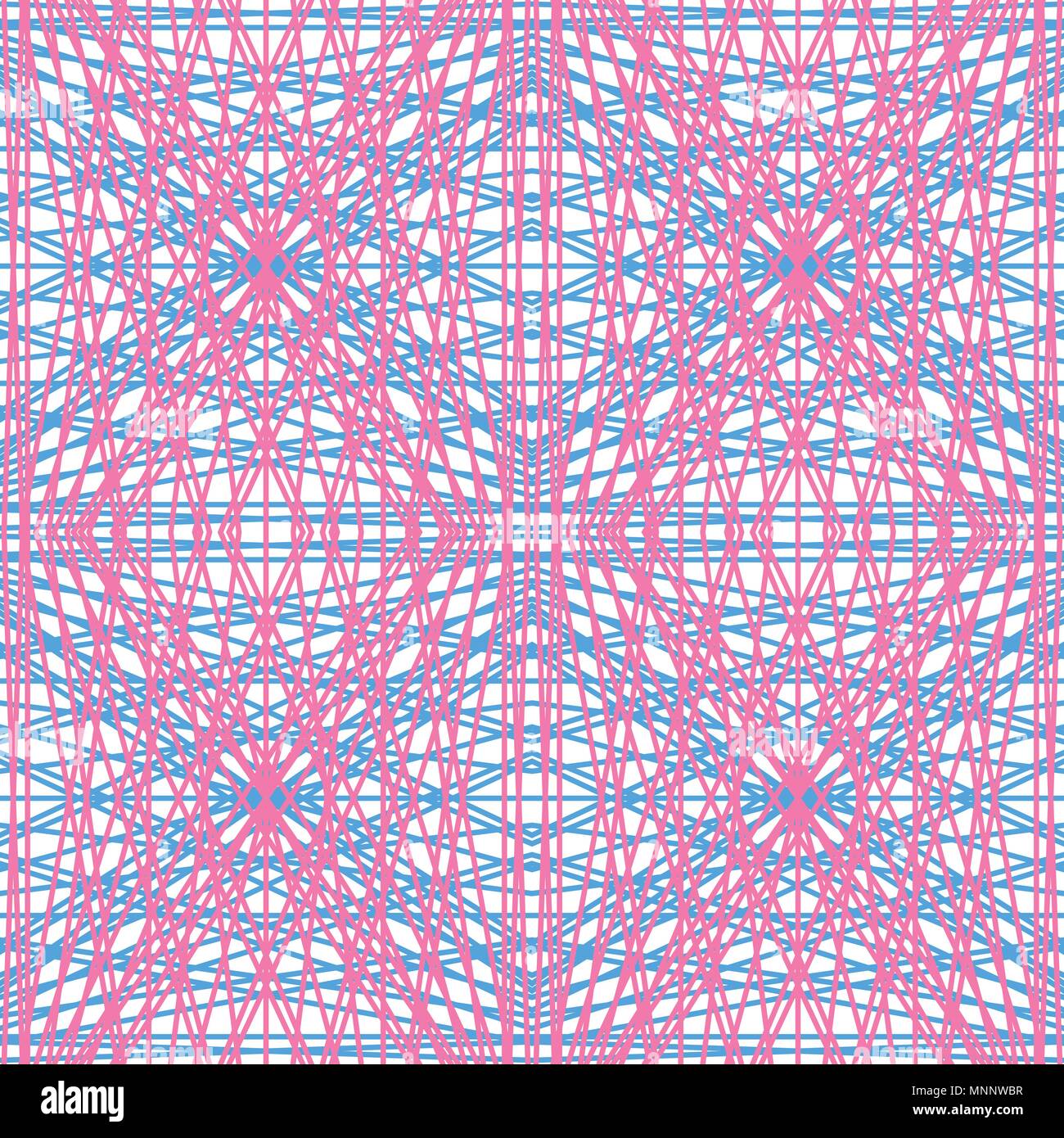 Pattern of lines. Seamless pattern with geometrical figures Stock Vector