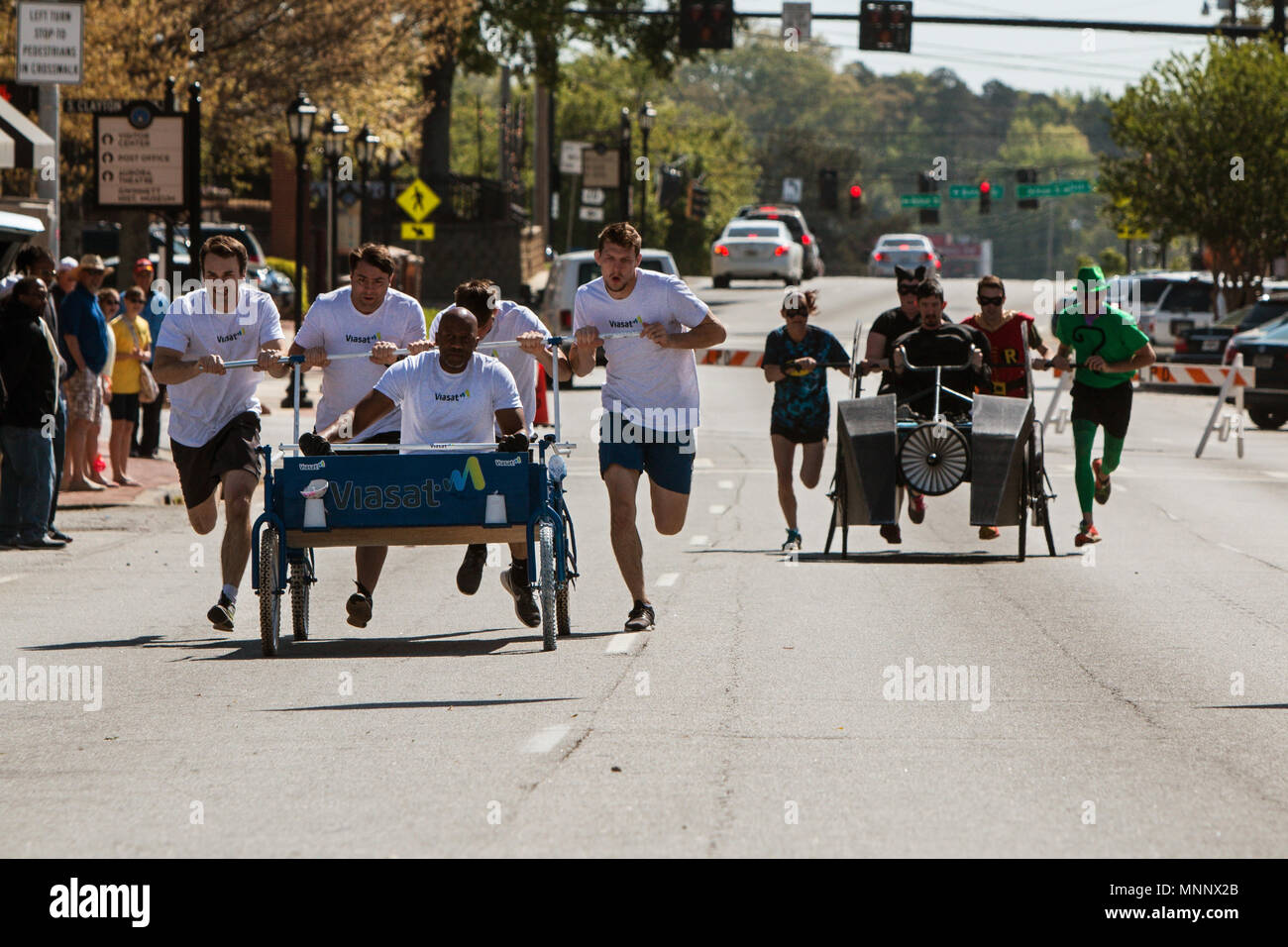 Bed racing hi-res stock photography and images - Alamy