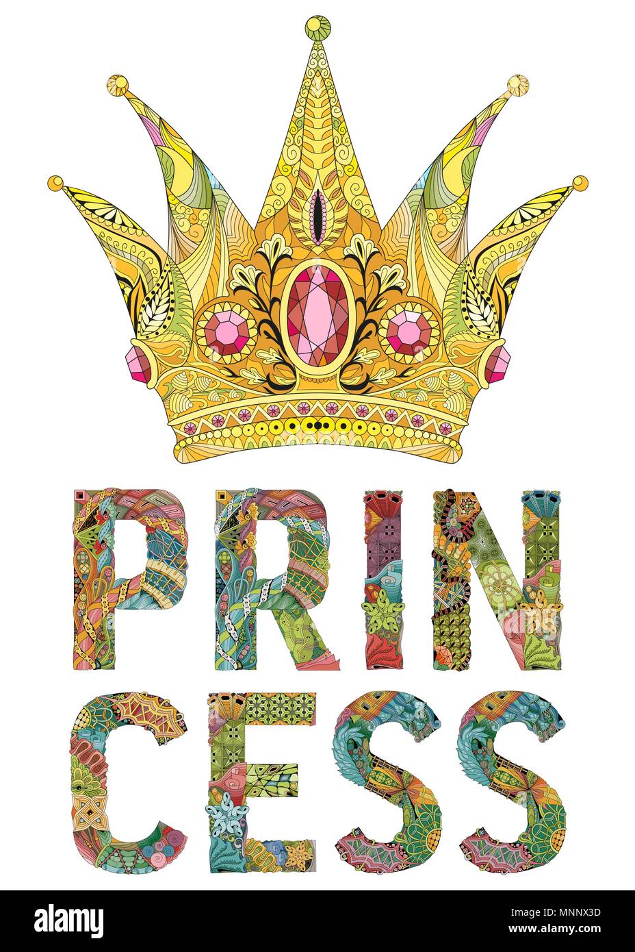 Koya Prince 名刺 CROWN 代表 Prince crown vector hi-res stock photography and images - Alamy
