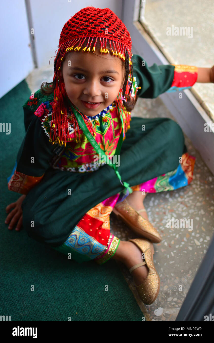 A pashtun girl Stock Photo