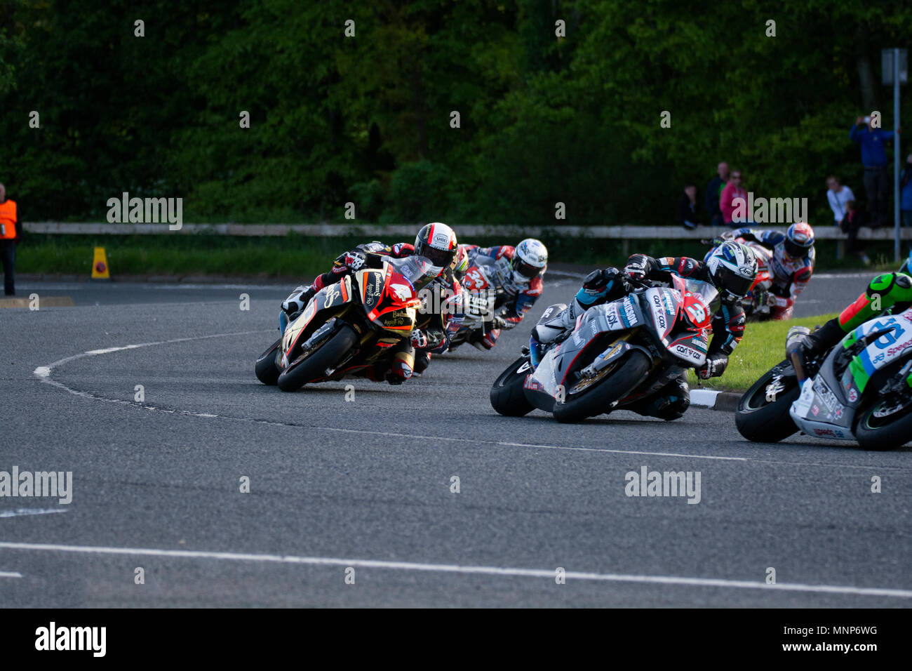 Ballysally Roundabout Coleraine Northern Ireland. 17th May 2018. NW 200