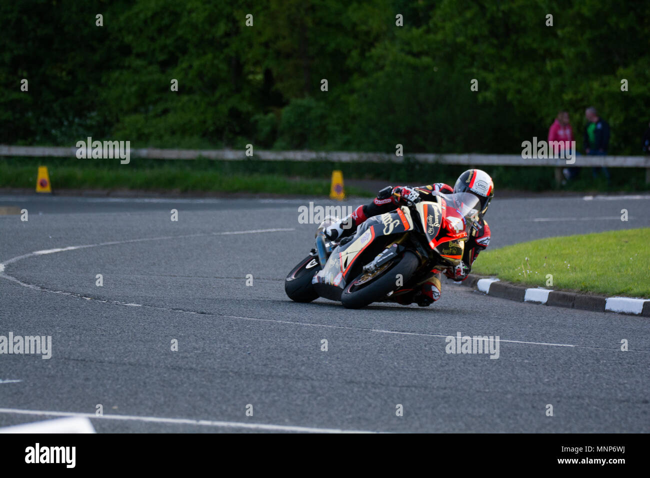 Ballysally Roundabout Coleraine Northern Ireland. 17th May 2018. NW 200