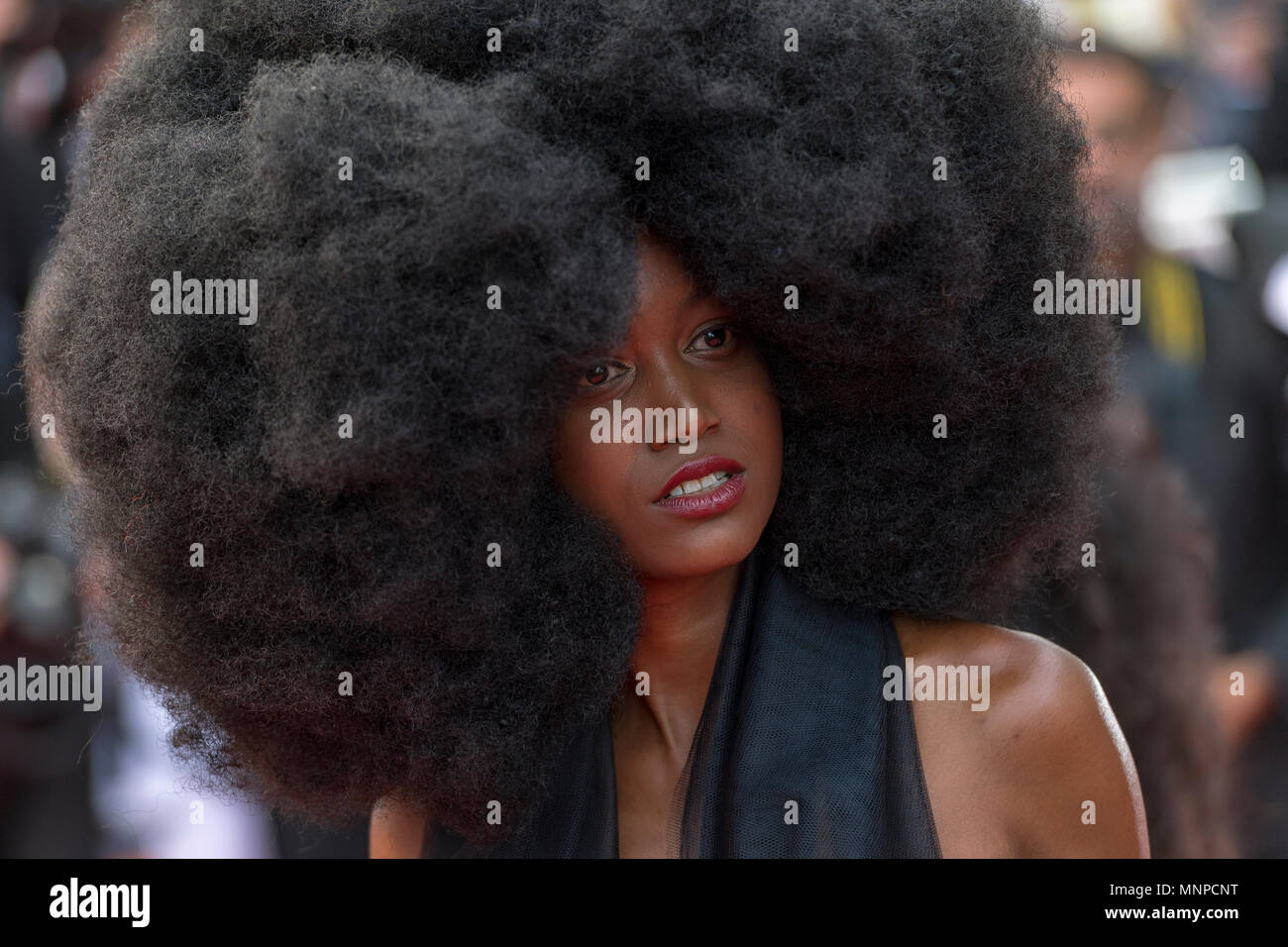 Cannes, France, 18 May 2018. Mariame Sakanoko attends the screening of