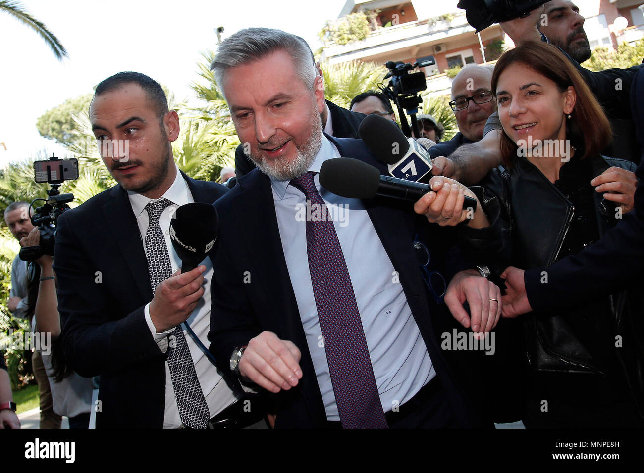Lorenzo Guerini Roma 19/05/2018. Hotel Ergife. Assemblea Nazionale del
