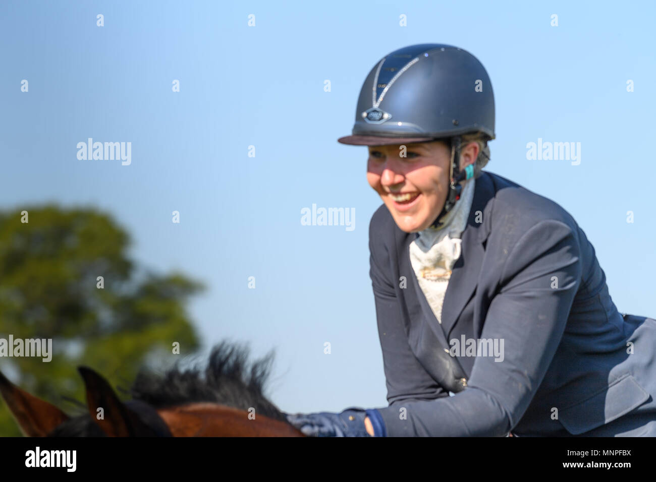 During her show jumping round hi-res 
