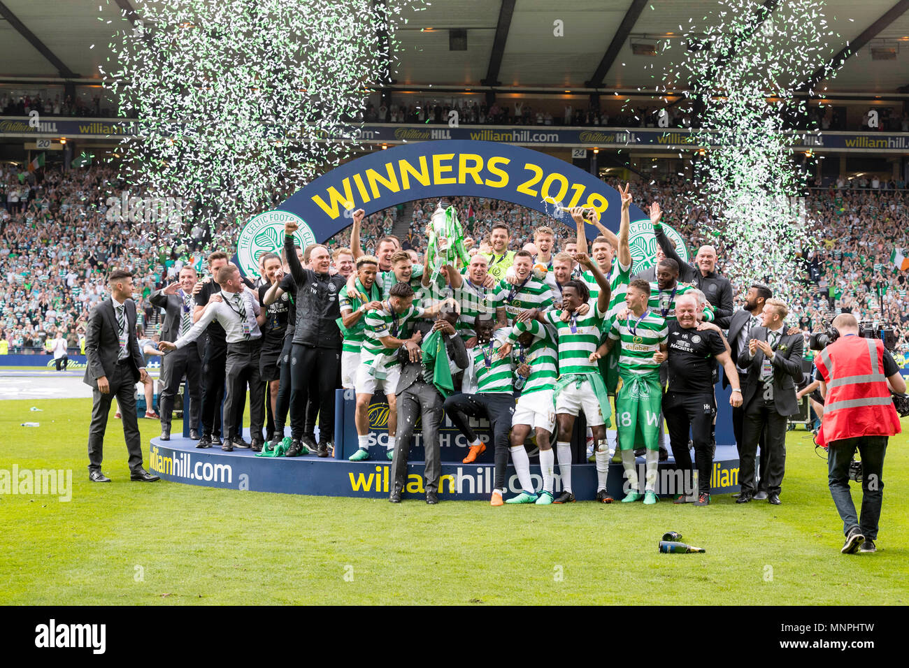 Hampden Park, Glasgow, UK. 19th May, 2018. Scottish Cup football final