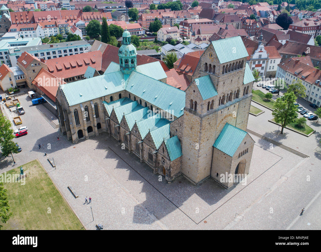 Germany hildesheim aerial view hildesheim hi-res stock photography and  images - Alamy
