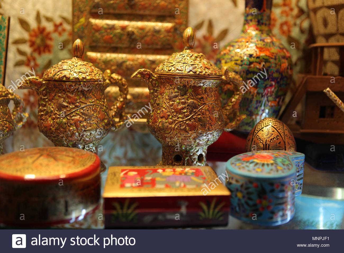 India Jammu Kashmir Srinagar Pattern High Resolution Stock Photography